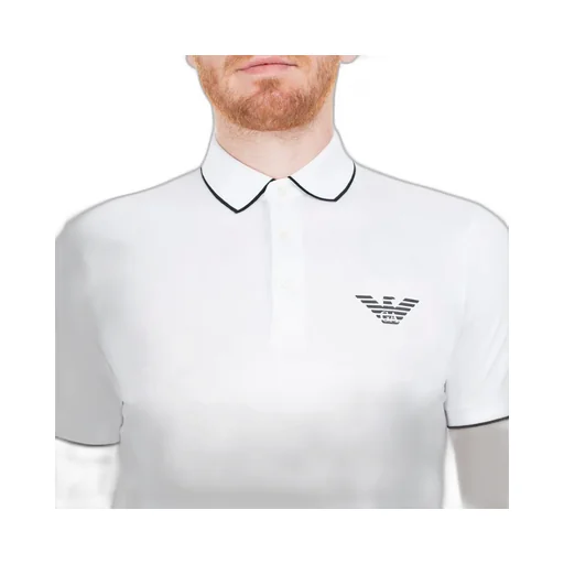Eagle Logo Pattern Polo Shirt