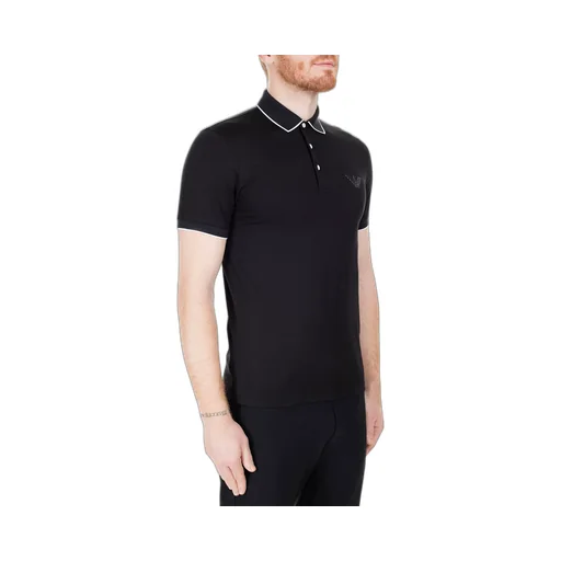 Eagle Logo Pattern Polo Shirt