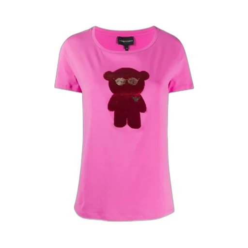 Bear-AppliquÉD T-Shirt