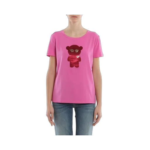 Bear-AppliquÉD T-Shirt