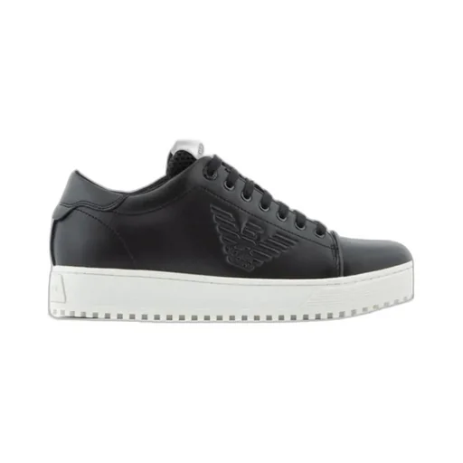 Logo-Detail Lace-Up Trainers