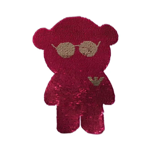 Bear-AppliquÉD T-Shirt