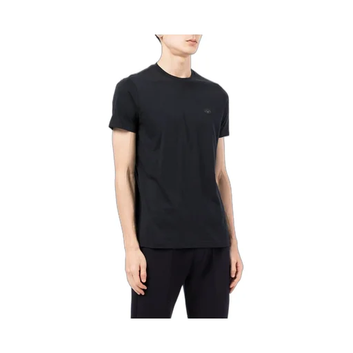 Logo Patch Crewneck T-Shirt