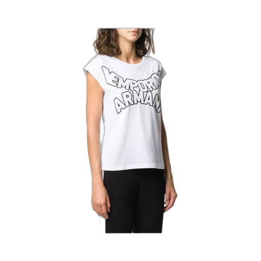 Curved Logo T-Shirt