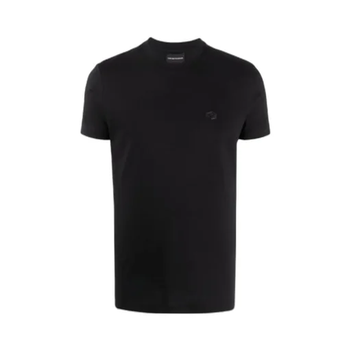 Logo Patch Crewneck T-Shirt