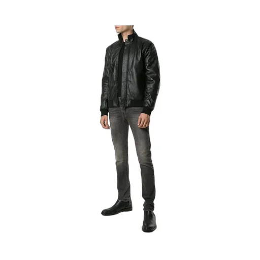 Logo Collar Casual Jacket