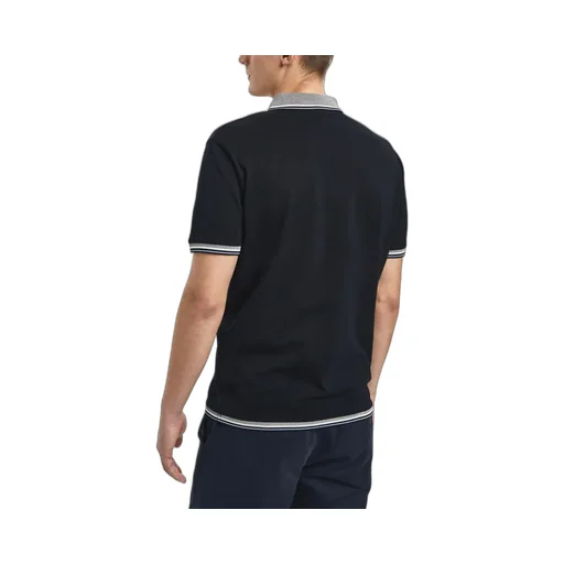 Logo-Embroidered Tipped Polo Shirt