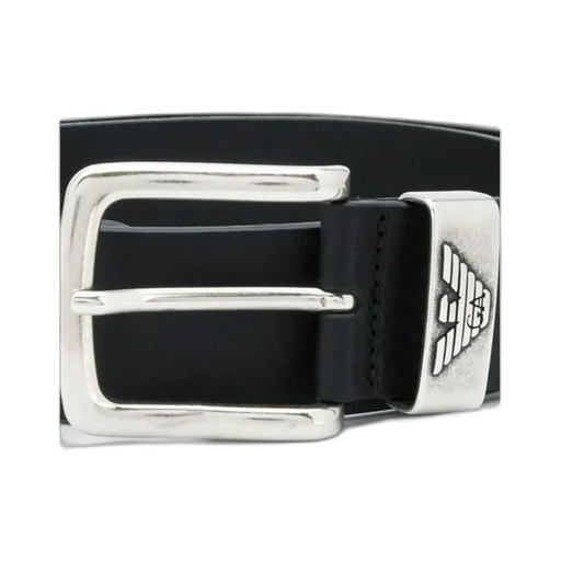 Logo Engraved Buckle Belt