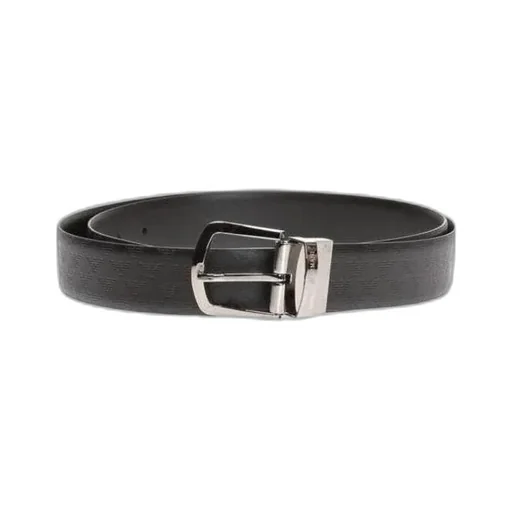 Logo Embossed Buckle-Fastened Belt