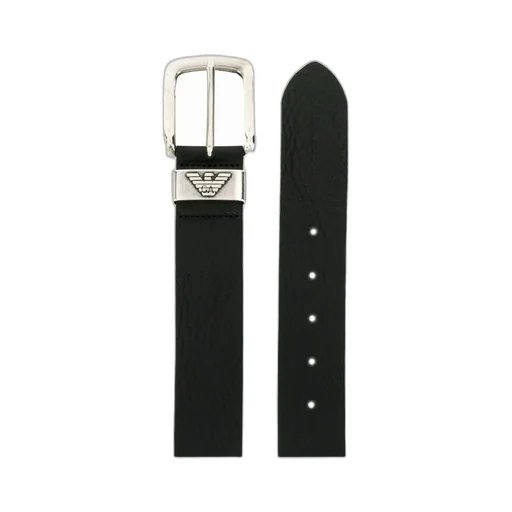 Logo Engraved Buckle Belt
