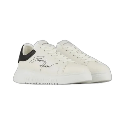 Signature Logo-Printed Low-Top Sneakers