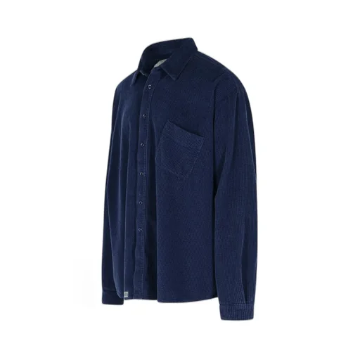 Corduroy Patch-Pocket Shirt