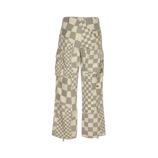 Checker Cargo Pants