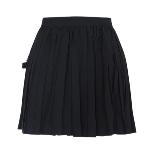 Pleated Mini Skirt