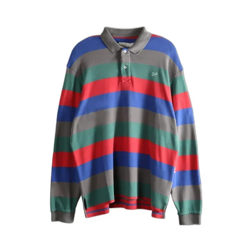 Long-Sleeved Polo Shirt