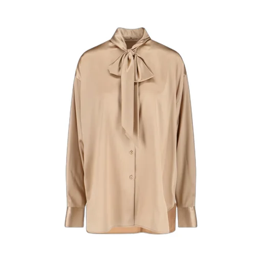 Long Sleeve Bow Detail Blouse
