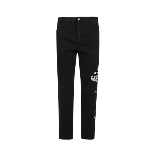 Slim Embroidered Jeans