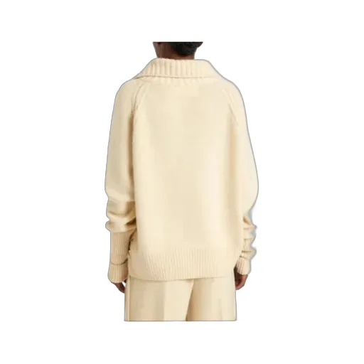 Handcrafted Braiding Sweater