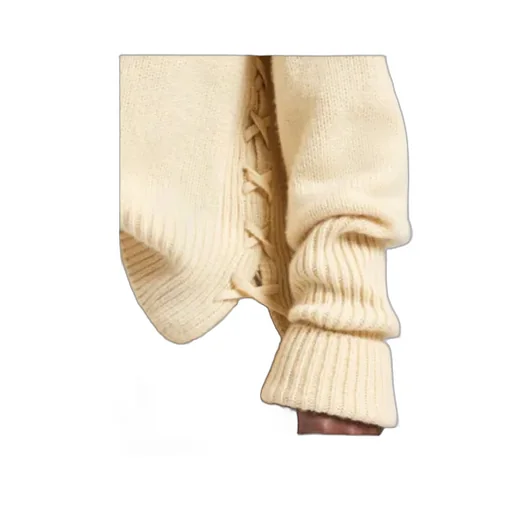 Handcrafted Braiding Sweater