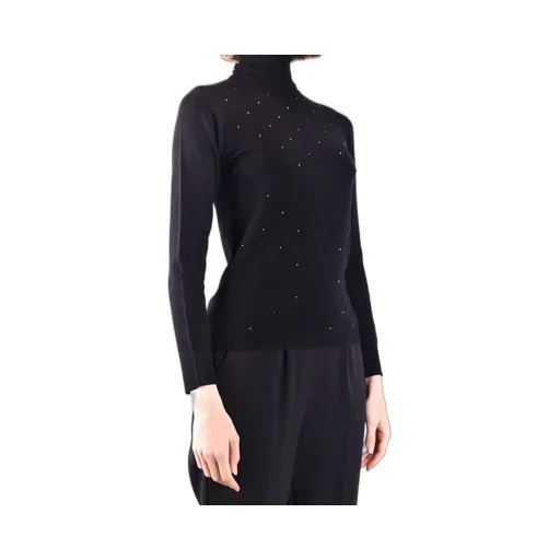 High-Neck Long-Sleeved Sweater