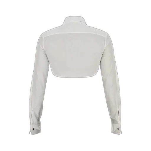 Cropped Long Sleeved Top