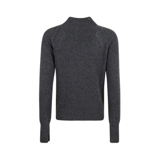 Lace Cable-Knit Jumper