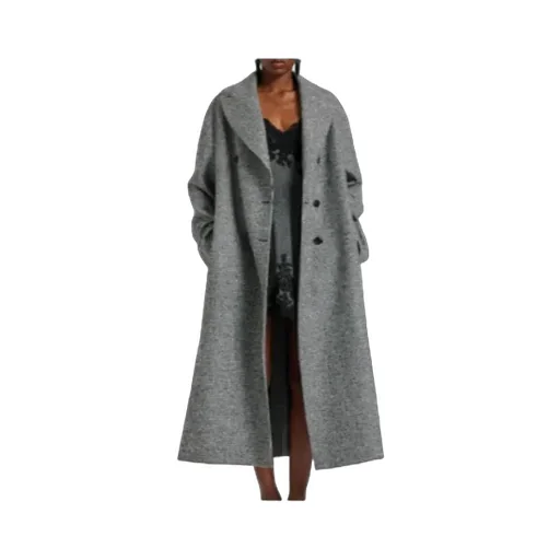 Double-Breasted Coat