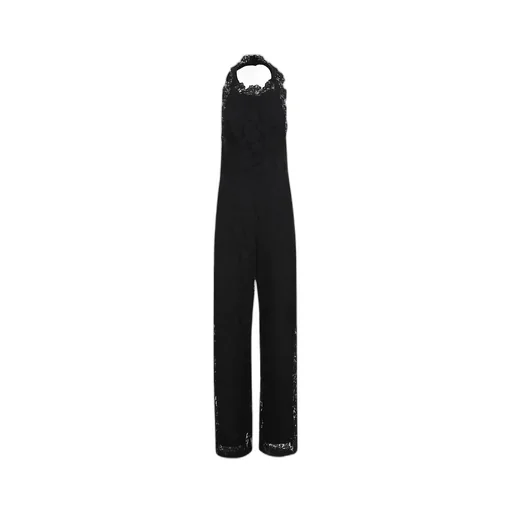 Lace Halter-Neck Jumpsuit