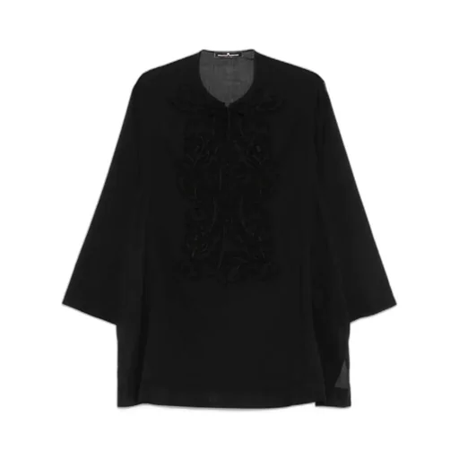 Patch-Detail Mini Dress