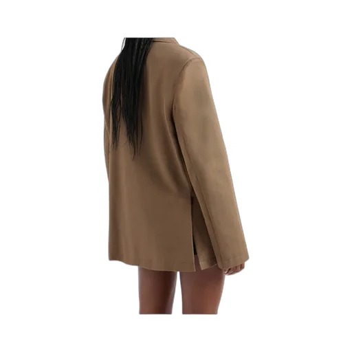 Gabardine-Weave Blazer