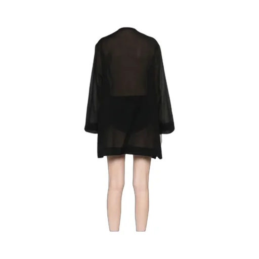 Patch-Detail Mini Dress