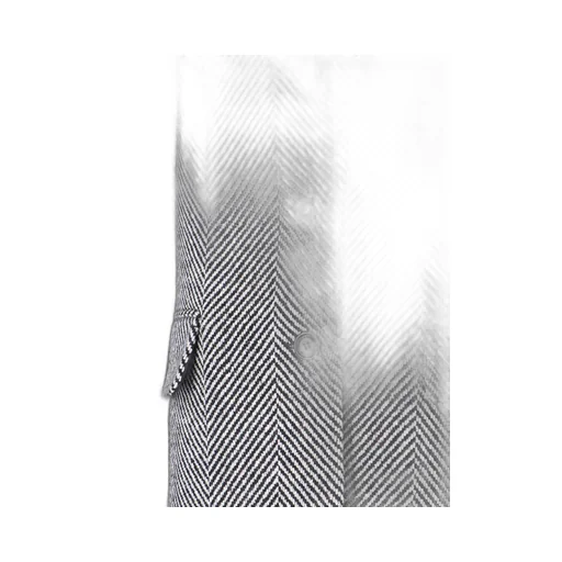 Single Breasted Tailored Herringbone Coat