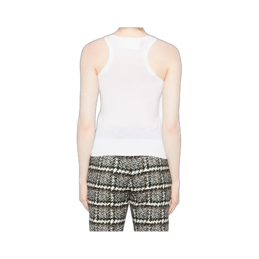 Lace-Embellished Tank Top