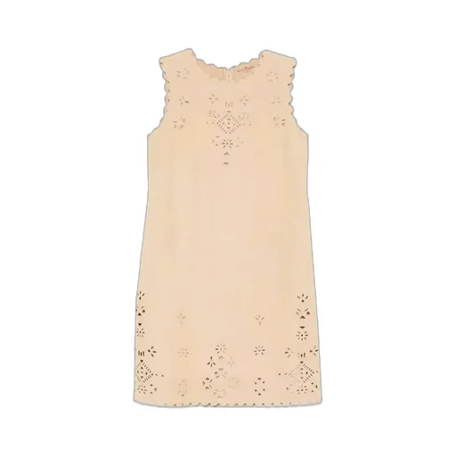 Broderie Anglaise Midi Dress