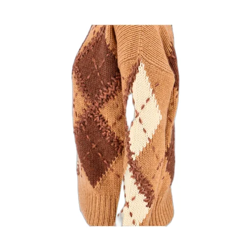 Printed High Neck Jumper
