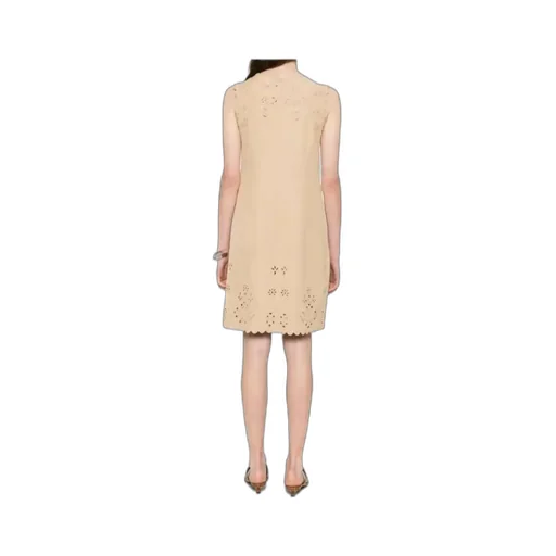 Broderie Anglaise Midi Dress