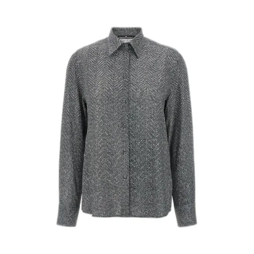 Herringbone Patterned Shirt