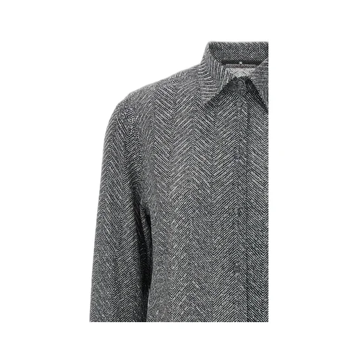Herringbone Patterned Shirt