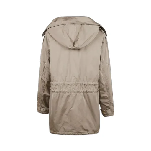 Embroidered Hooded Parka