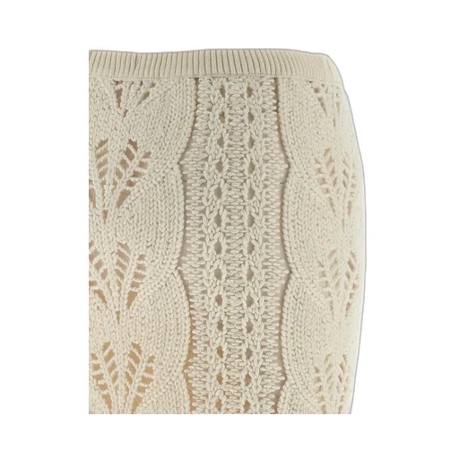 Knitted Tricot Midi Skirt