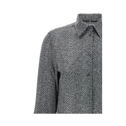 Herringbone Patterned Shirt