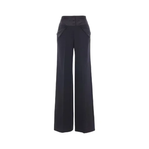 High Waist Wide-Leg Trousers