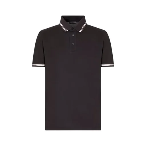 Polo Shirt With Trim Detail