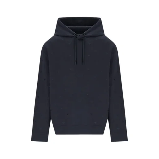 Logo-Embroidered Hoodie