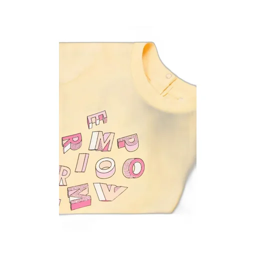 Jersey T-Shirt With Logo Print