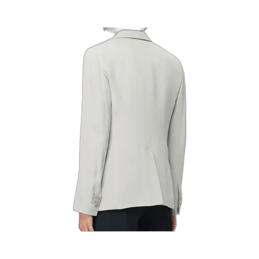 Icon Chevron Single-Breasted Blazer