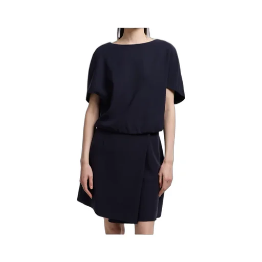 Technical Cady Blouse With Gathered Hem