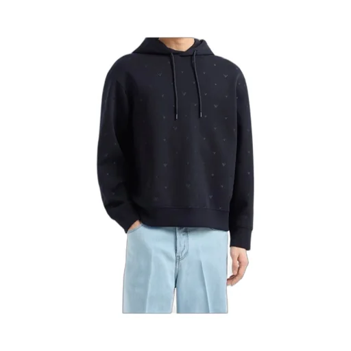 Logo-Embroidered Hoodie