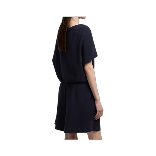 Technical Cady Blouse With Gathered Hem