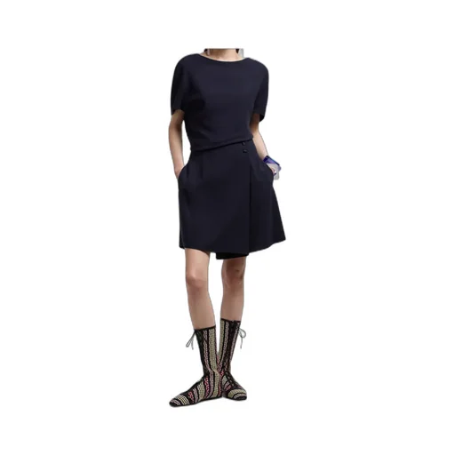 Technical Cady Blouse With Gathered Hem